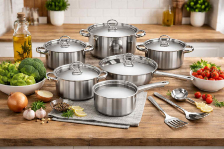 CookMaster 15pc Pot Set - One Deal A Day - Tech Bar Investments